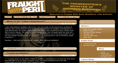 Desktop Screenshot of fraughtwithperil.com